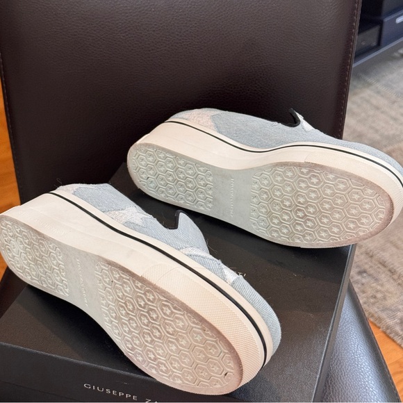 Stella McCartney Light Blue Star Loafers - Picture 4 of 9